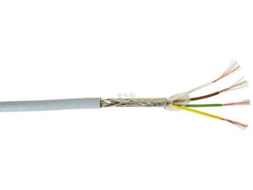 [138672] Multileder Skærmet 4x0.25 mm² Grå