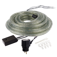 [138674] LED lysslange med 11 programmer, 9m, Rød