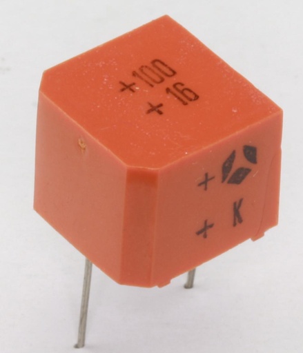 [139050] Tantalum Capacitor 100uF 16V P10,16