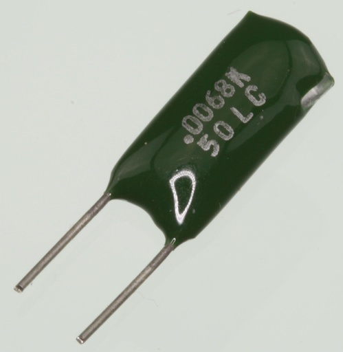[139094] MKT Capacitor 6,8nF 50V 10% P2,54