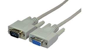 [139139] RS232 kabel, M/F, 5 meter 1:1