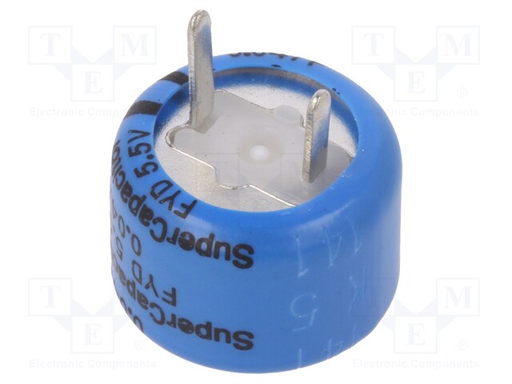 [139348] Gold Cap Capacitor 0,047F 5,5V P5,08 H
