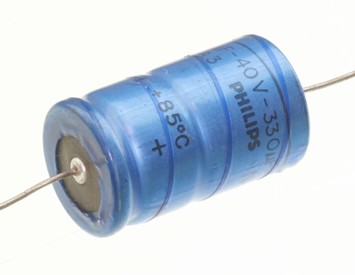 [139514] 330µF 40V axial elektrolytkondensator