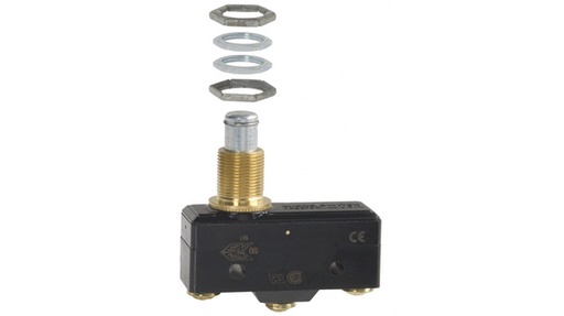 [139526] Micro switch 15AAC Cap tappet Snap-actio