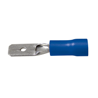 [139568] Fladstik 0,8 x 2.8 mm 50 Stk Blå i Plastikbox