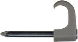 [139601] KabelClips flad TC 5x8/25 mm, grå, 100 stk.