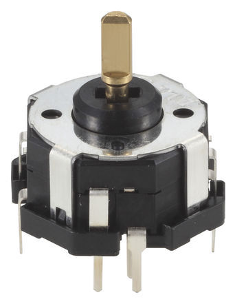 [139761] Joystick-switch, Center-Push, 4-akset