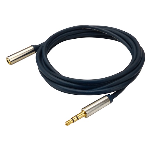 [139796] Minijack 3,5mm adapterkabel, stereo, han > hun, 1,5m