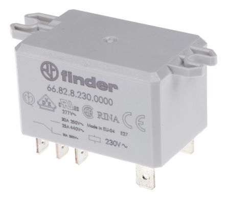 [139886] Finder Industrial relay - 2 skifte/30A