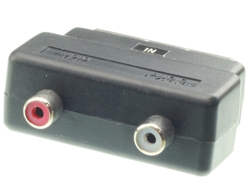 [139891] 1xScart/2xPhono Adapter Audio Ud