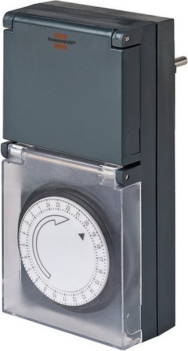 [139921] Timer, manuel, 24 timer, udendørs IP44