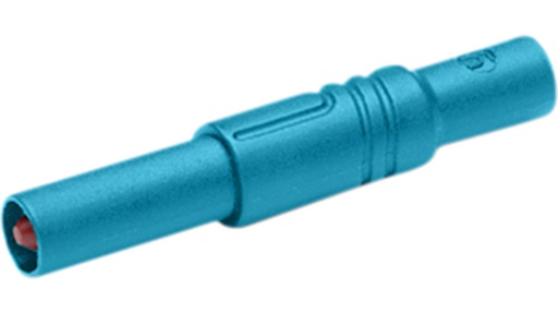 [139929] Sikkerhedsbanan stik 4mm CAT-III BLÅ