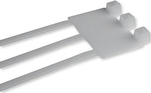 [139957] Kabelbinder med skilt 26,2x46mm, 50 stk.