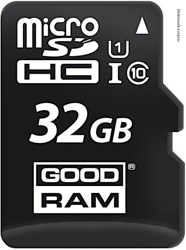 [140008] MicroSDHC + adapter, Class 10 UHS-I, 32GB