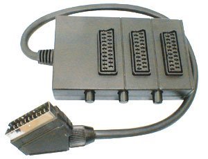 [140115] SCART-Switch 3-way 0.5m