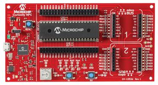 [140425] Development Board, Curiosity HPC, PIC16F18875, 8-Bit