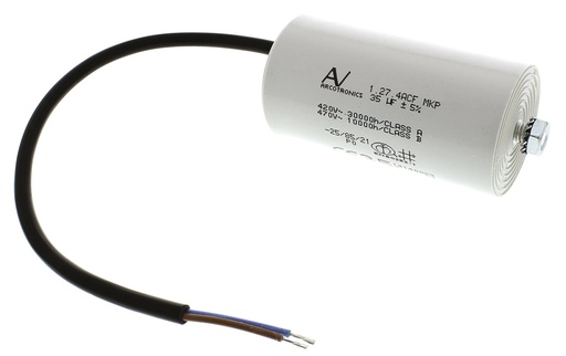 [140451] Motorstartkondensator, 35 µF, 450VAC