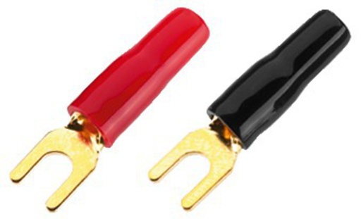[140498] Gaffelkabelstik/4stk pakning-2,5mm2