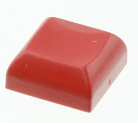 [140538] Tryktast Rødt 18x18mm.
