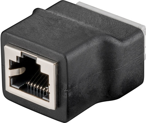 [140992] 8P8C RJ45 Modular bøsning for skruemontering