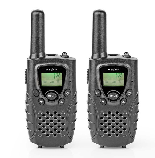 [142040] Walkie Talkie-sæt. Op til 8 km.