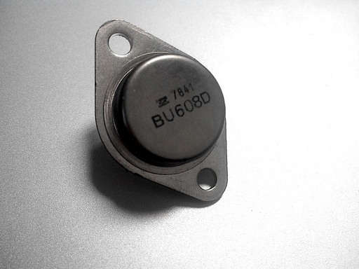 [142112] NPN 400V 7A 90W TO-3 med diode