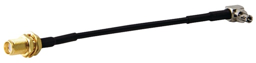 [142476] SMA Adapter TS9 - SMA Female Black