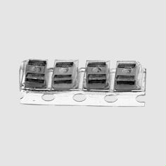 [142824] SMD-LED grøn 8mcd  PLCC 