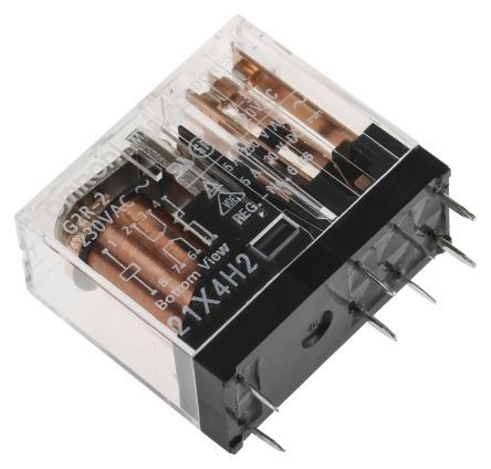 [143010] Relay DPDT 5A 230VAC