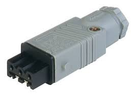 [143044] Hirschmann 10/16A 3-pol+stel 250VAC