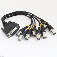 [143123] 15pin Dsub -8 x BNC Video kabel