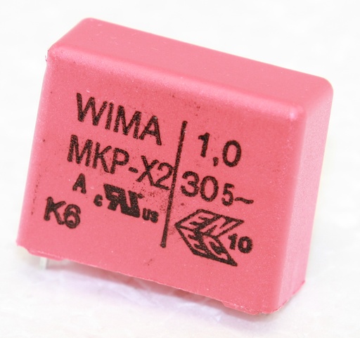 [143160] MKP Capacitor 1,0uF 305V P22,5