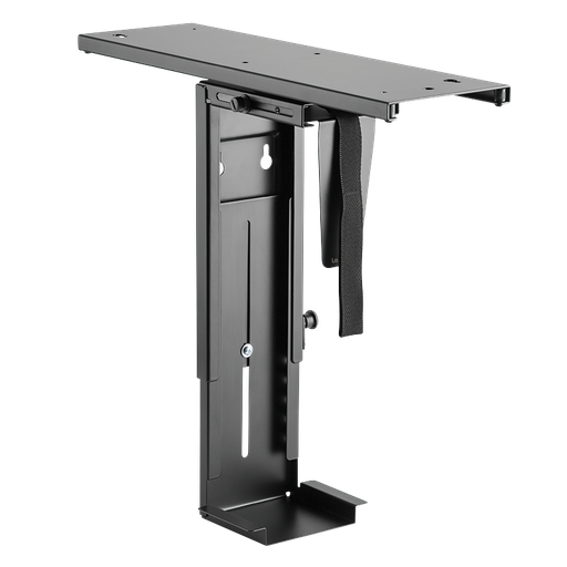 [143281] LogiLink® Adjustable under desk CPU mount, rotatable, slidable