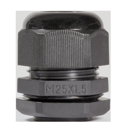 [143711] LogiLink® Kabelforskruning M25, 13-18 mm, 10 stk., IP68, sort