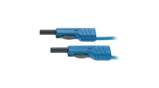 [143729] Safety test lead ø4mm Red 100cm CAT I