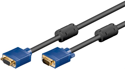 [143743] VGA-kabel han/hun, HQ, 1,8 meter
