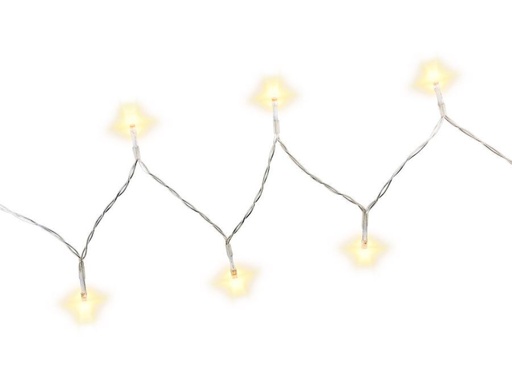 [143782] LED Lyskæde, 10 lysdioder 120cm, batteridrevet