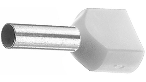 [143894] Terminalrør for 2x4mm² Grå