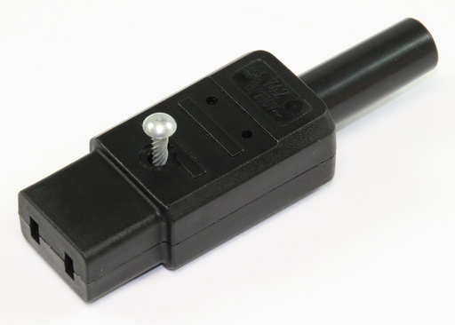 [144059] IEC-C9 "Revox" stik, 6A, 250V, hun