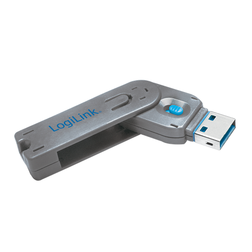[144093] USB port blocker (1x key and 1x lock)