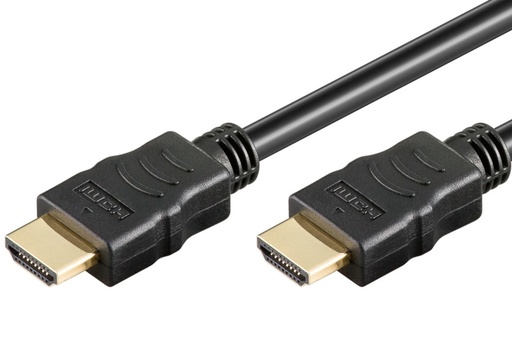 [144166] HDM kabel, Ethernet, 0,5m, sort