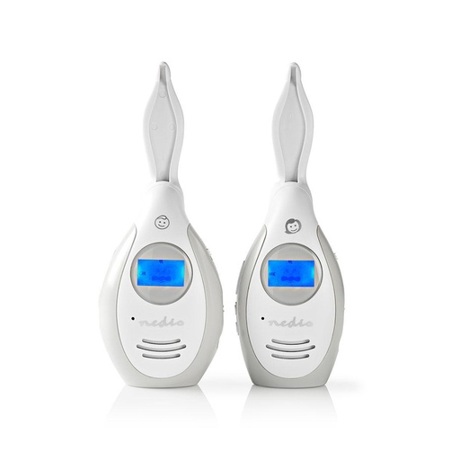 [144205] Babyalarm | 2.4 GHz | Svarfunktion | LCD-display