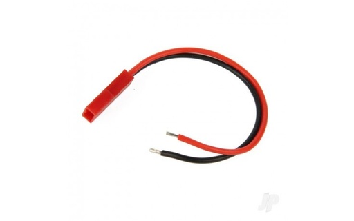 [144344] 10cm male BEC (JST)Connector. High quality silicone coated wires.