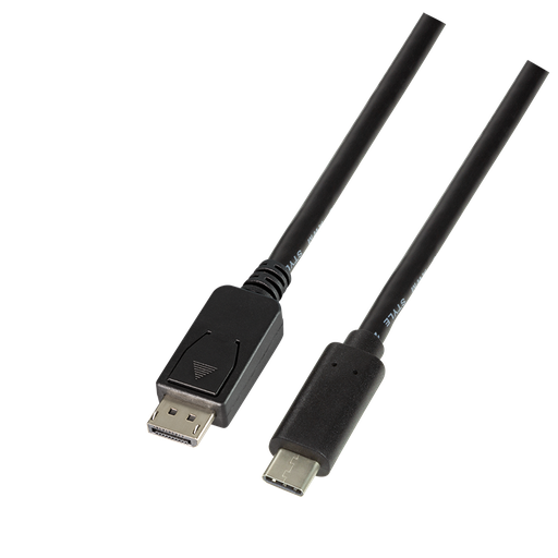[144347] LogiLink® USB-C male to DisplayPort 1.2 male, 1.8m