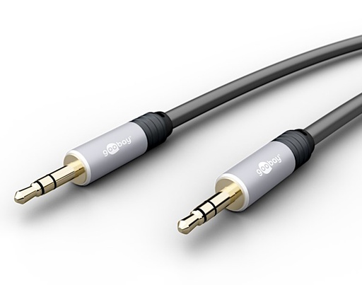 [144597] Audiokabel, Minijack 3,5mm stereo, 1,5m