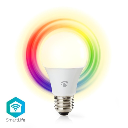 [144705] Smart LED-pære med Wi-Fi | Fuldfarve og varm hvid | E27