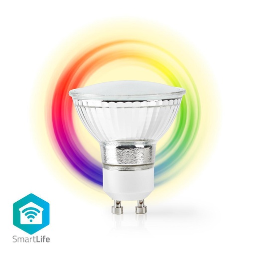 [144706] Wi-Fi Smart LED-pære, Fuldfarve og Varm Hvid, 5W