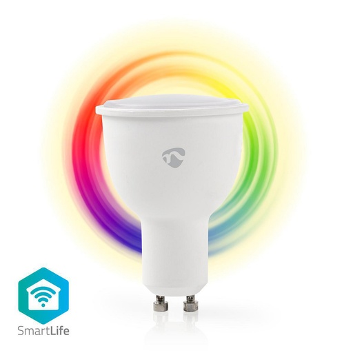[144708] Smart LED-pære med Wi-Fi | Fuldfarve og varm hvid | GU10