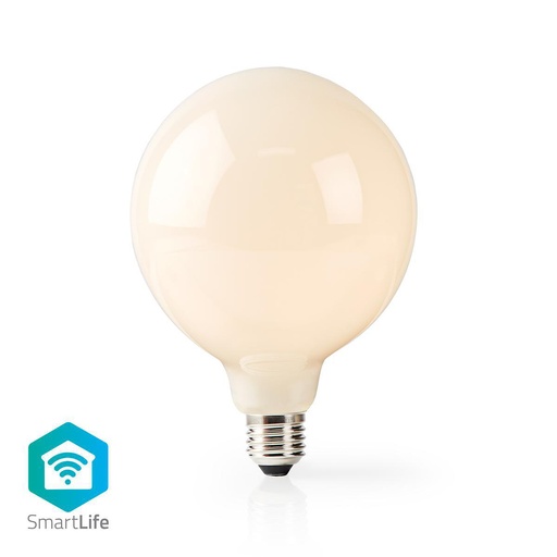 [144710] Wi-Fi Smart LED-pære | E27 | 125 mm | 5 W | 500 lm | Hvid