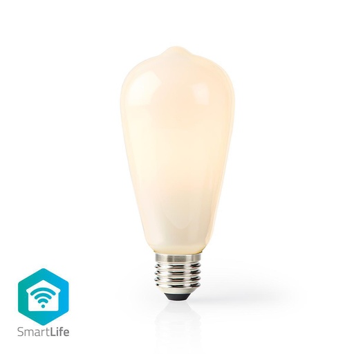 [144711] Wi-Fi Smart LED-pære | E27 | ST64 | 5 W | 500 lm | Hvid